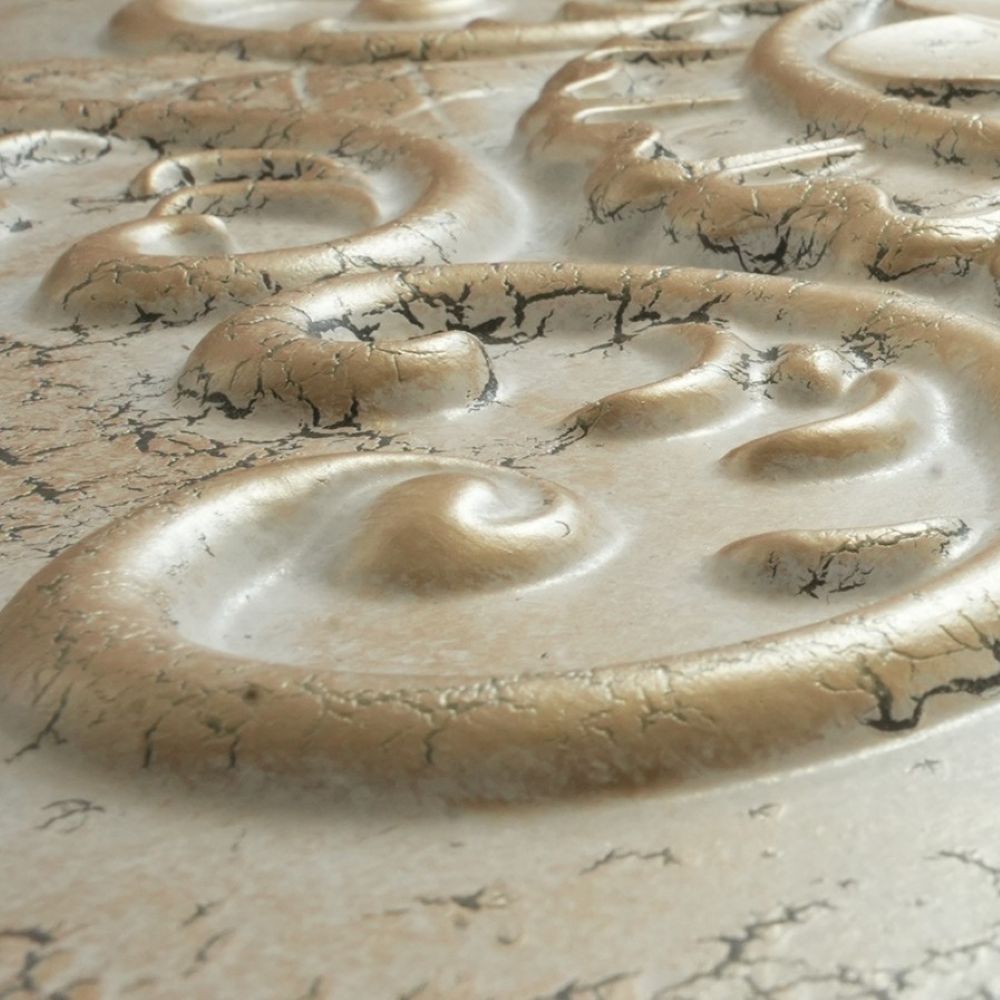TD08 Champagne PVC Ceiling Tile (9)