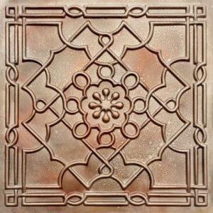 TD09 Ancient Gold Faux Tin Ceiling Tile (1)