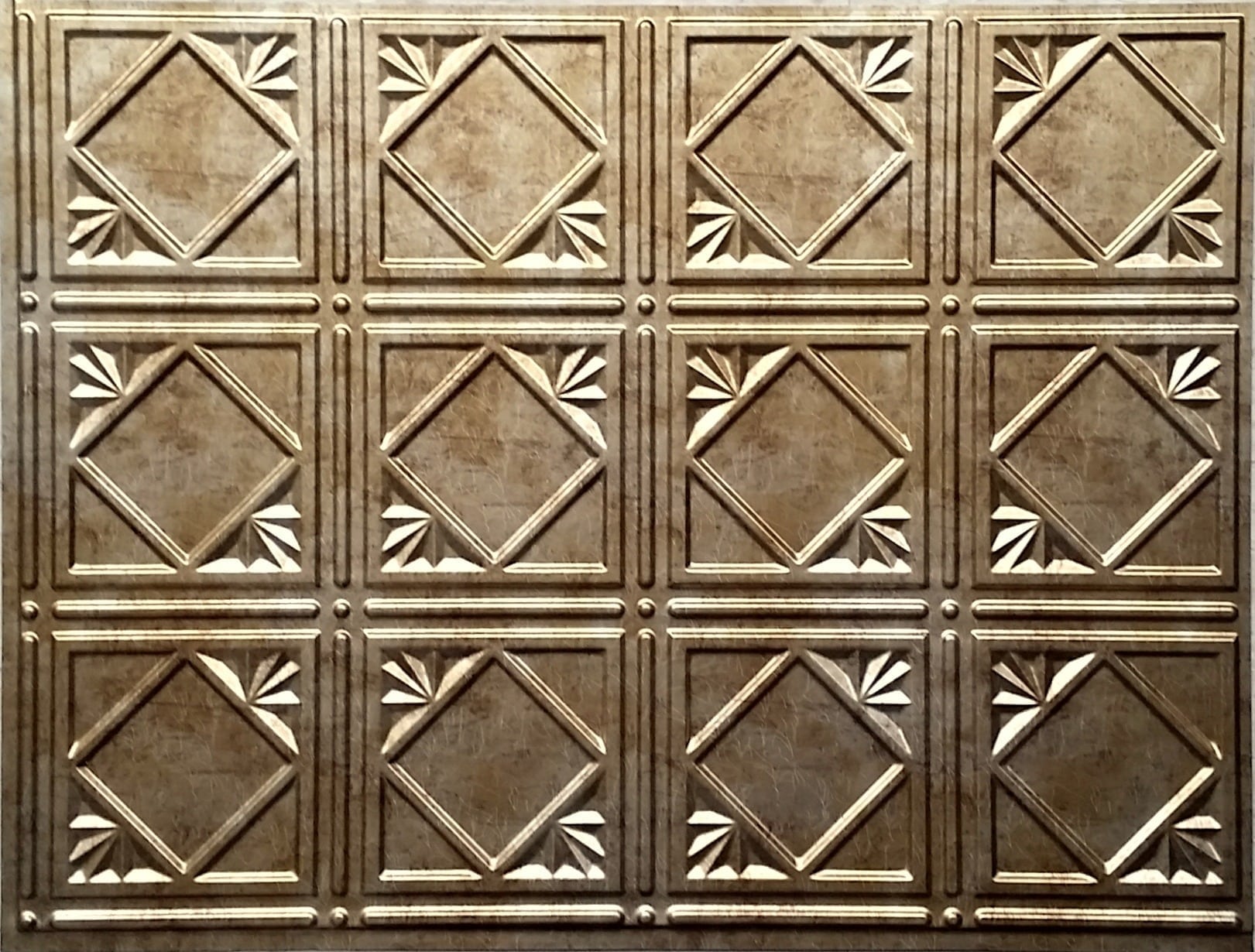Artnouvo Wall panel - Weathered Bronze