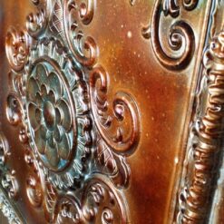 TD09 Faux Tin Ceiling tile - Anodized Copper
