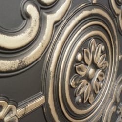 TD50 Faux Tin Ceiling Tile - Classic Aged Bronze