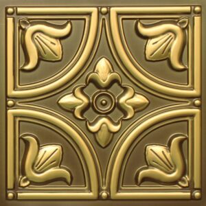 273 Antique Brass Nature Tin Ceiling Tile