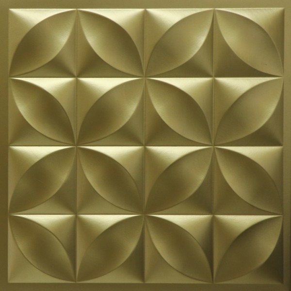 278 Brass Contemporary Tin Ceiling Tiles