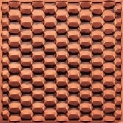 264 Faux Tin Ceiling Tile - Antique Copper