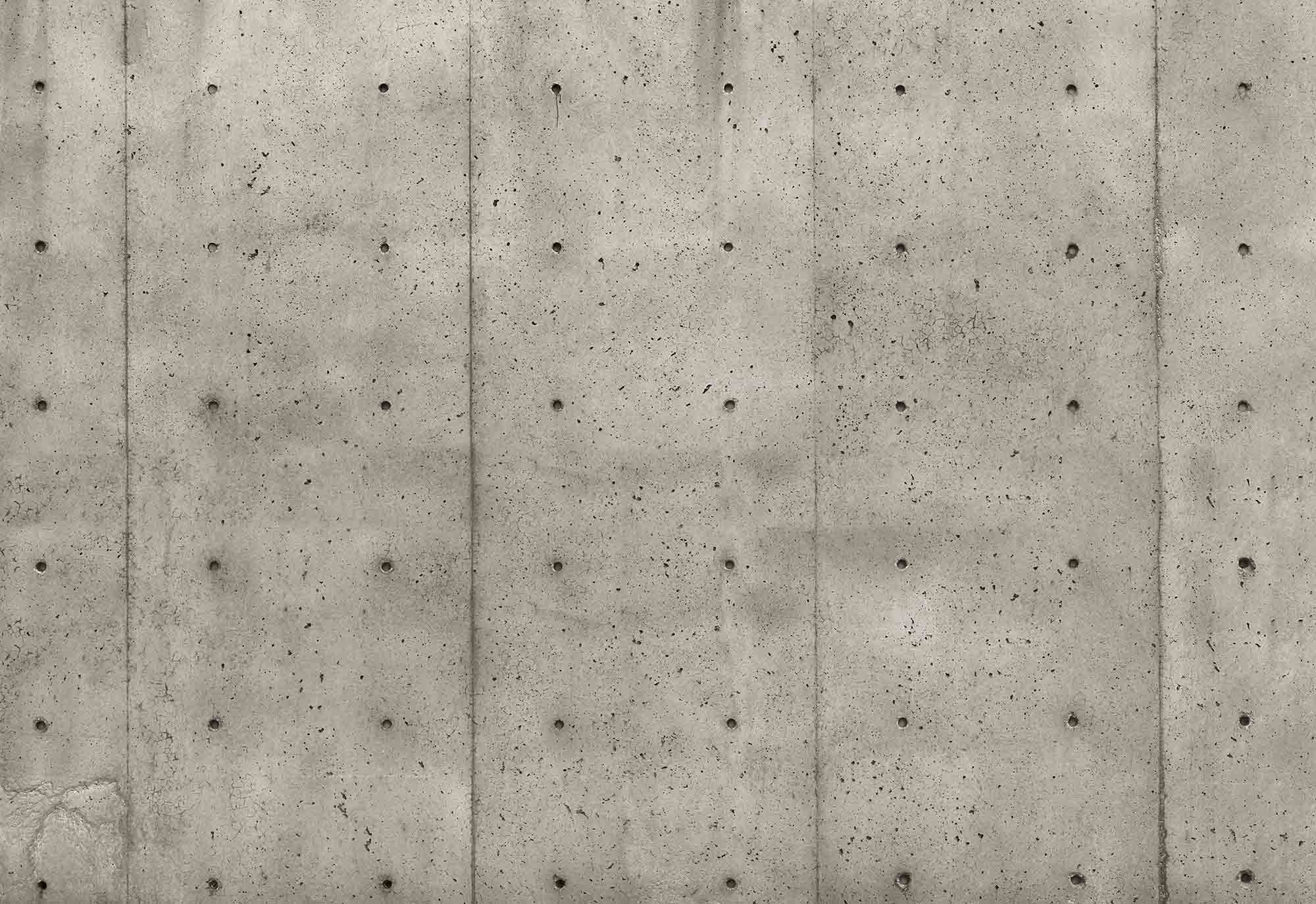 Mu1571 Sand Coloured Concrete Wall, Concrete Tile Wall