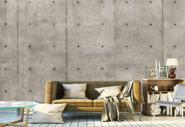 MU1571 - Sand Coloured Concrete Wall