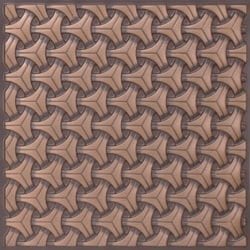283 Faux Tin Ceiling Tile - Antique Copper