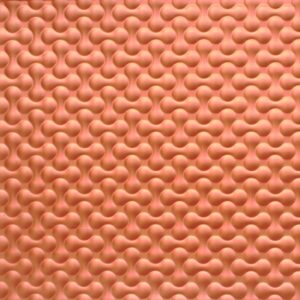 273 Copper Art Deco Pattern Tin Ceiling Tiles