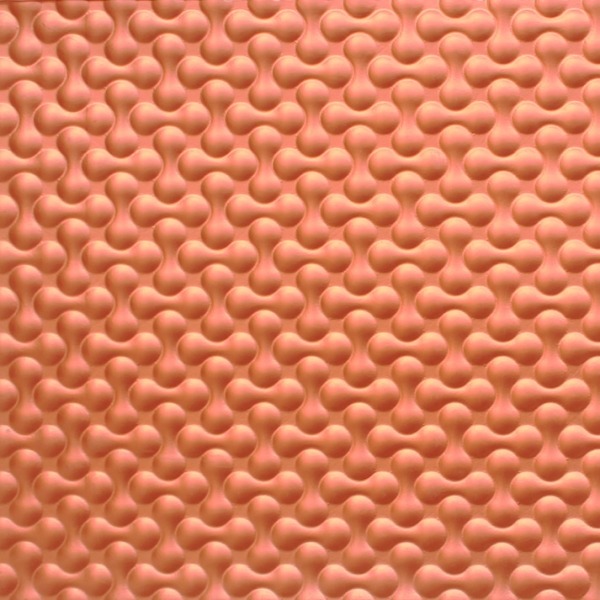 273 Copper Art Deco Pattern Tin Ceiling Tiles