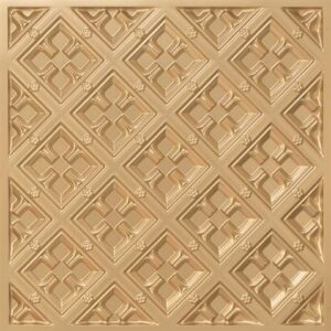 279 Faux Tin Ceiling Tile - Antique Silver