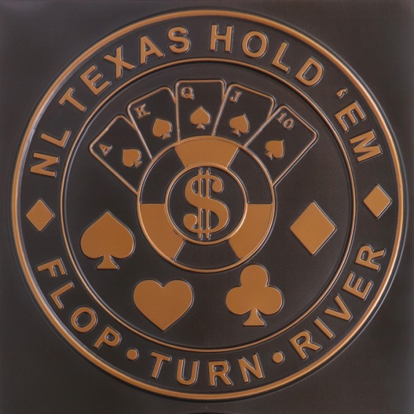 295 Poker Style Faux Tin Ceiling Tile