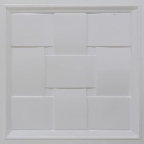 300 Woven Style Tin Ceiling Tile
