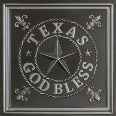 God Bless Texas Ceiling Tile