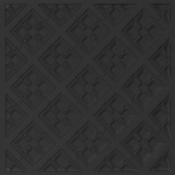 279 Faux Tin Ceiling Tile - Antique Silver