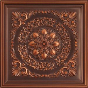 247 Antique Gold Traditional Tin Ceiling Tiles