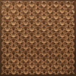 262 Faux Tin Ceiling Tile - Antique Gold