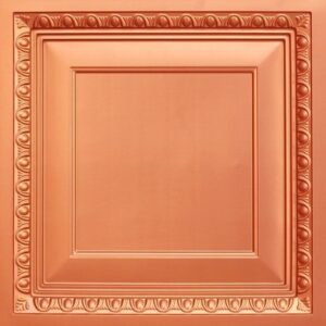 267 Copper Minimal Tin Ceiling Tiles