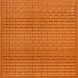 271 Antique Copper Cage Pattern Tin Ceiling Tiles