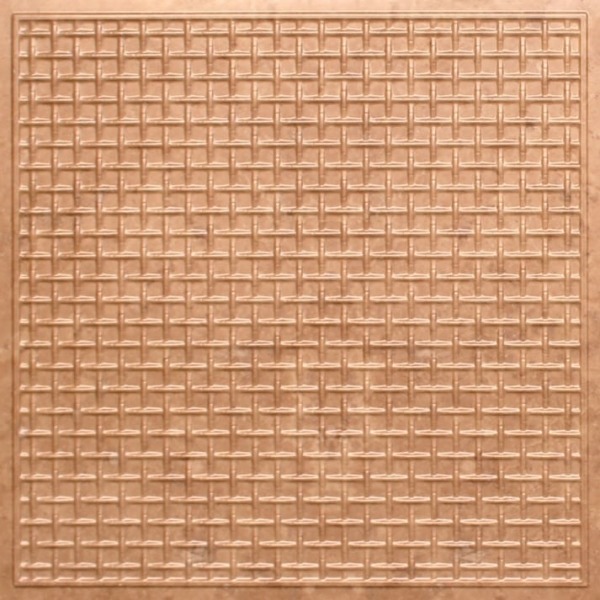 271 Antique Copper Cage Pattern Tin Ceiling Tiles