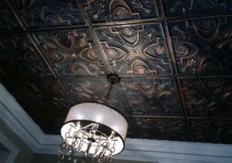 The Right Ceiling Tiles Can Build Your, Tin Tile Ceiling Installation