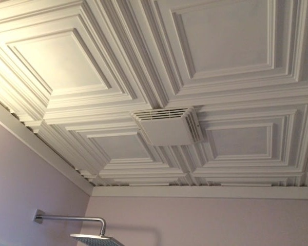 222 Minimalistic Squares Tin Ceiling Tiles