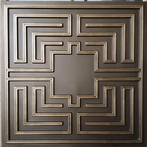 Alternative view of TD25 Maze Style Faux Tin Ceiling Tiles