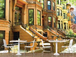1644R_Famous Brownstone Row Houses in Brooklyn, New-York