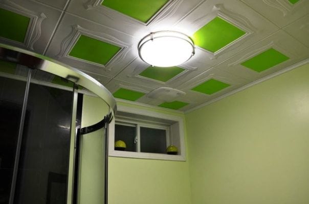 bathroom ceiling tiles