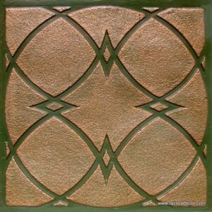 147 Abstract Patterned Faux Tin Ceiling Tile