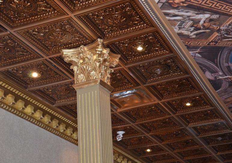 Ceiling Tiles And Wall Panels In Newark, Faux Tin Tiles