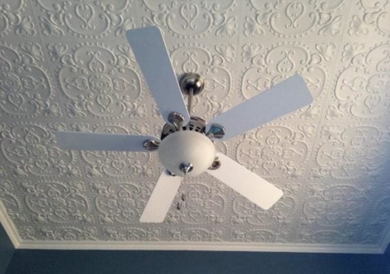 Faux tin ceiling tile Trenton