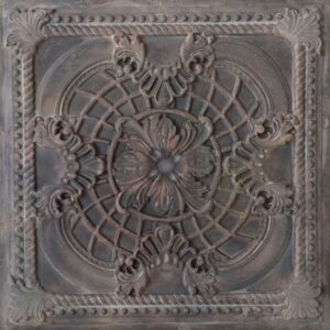 TD31 Old Wood Gray Traditional Tin Ceiling Tiles
