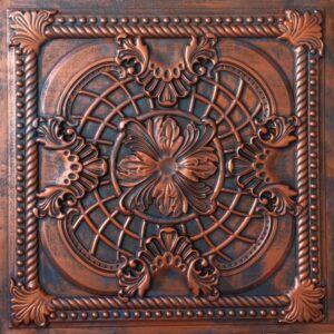 TD31 Rustic Copper Traditional Tin Ceiling Tiles