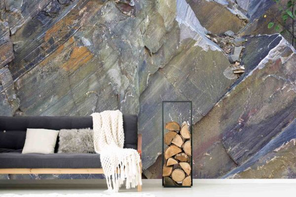 Wood in living room