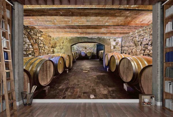 1724R_Wine-Cellar-Chianti Region_Cave-à-Vin-Région-de-Chianti