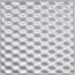 263 Silver Symmetrical Patern Tin Ceiling Tiles