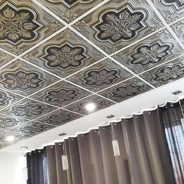 hair studio ceiling tiles
