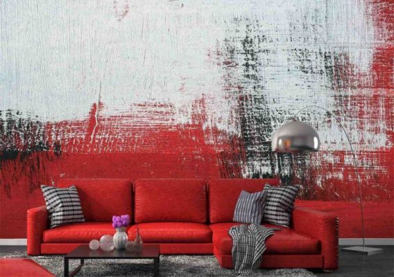 brush strokes wall murals denver