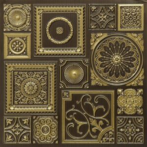 Alternative view of 297 Mosaic Style Faux Tin Ceiling Tiles
