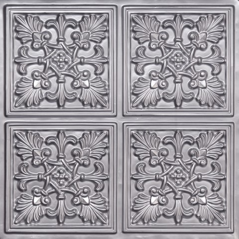 401 Silver Classic Tin Ceiling Tiles