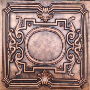 TD15 Archaic Copper Rustic Tin Ceiling Tiles