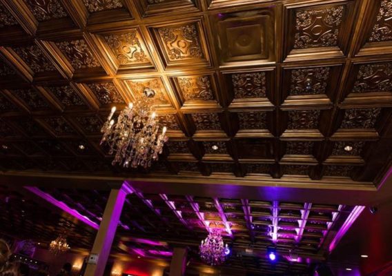 ceiling tiles for wedding venues