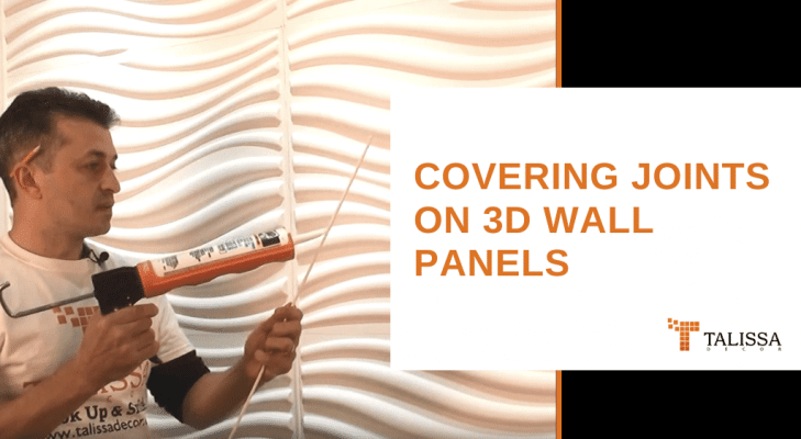 Covering Joints on 3D Wall Panels