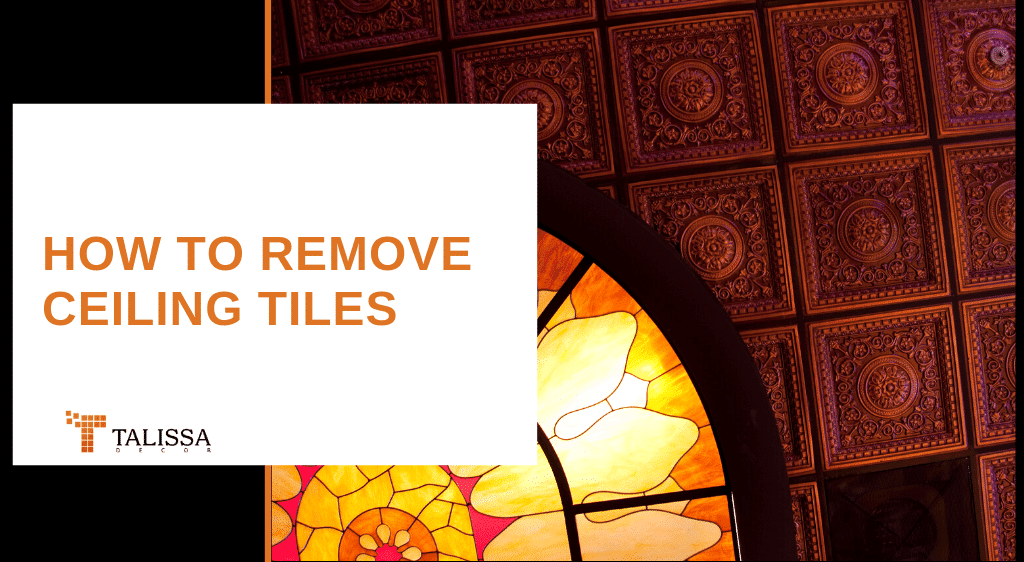 How to Remove Ceiling Tiles