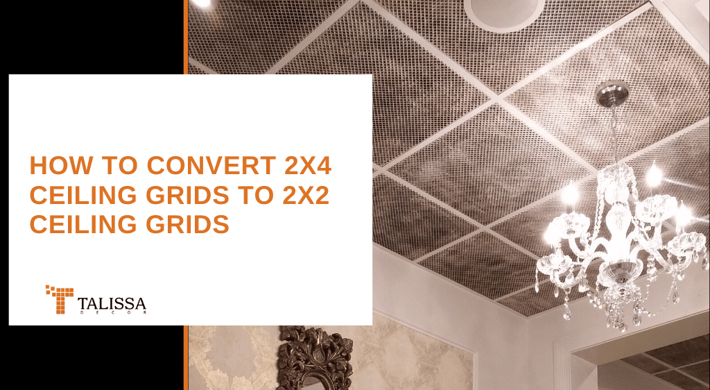 Convert 2x4 Ceiling Grids To 2x2, Ceiling Tile Paint