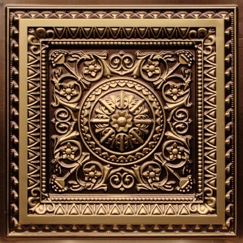 223 - Antique-Gold-faux-tin-glue-up-drop-in-ceiling-tile (Small) (2)