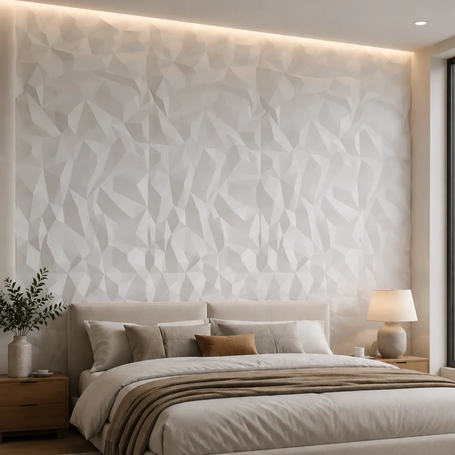 White Matt wall panels