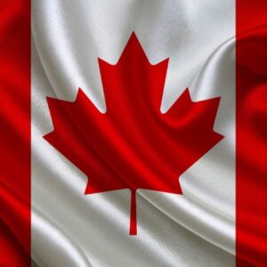 Alternative view of MU1619 Canadian Flag