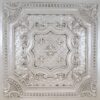 TD04 Medieval Faux Tin Ceiling Tile in Antique White - Fast Shipping