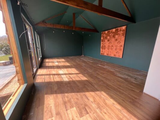 ceiling tile backdrop project uk
